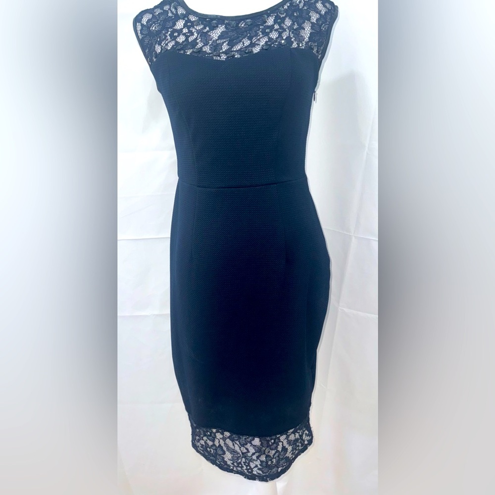 Women's fifth park dress, dark navy blue